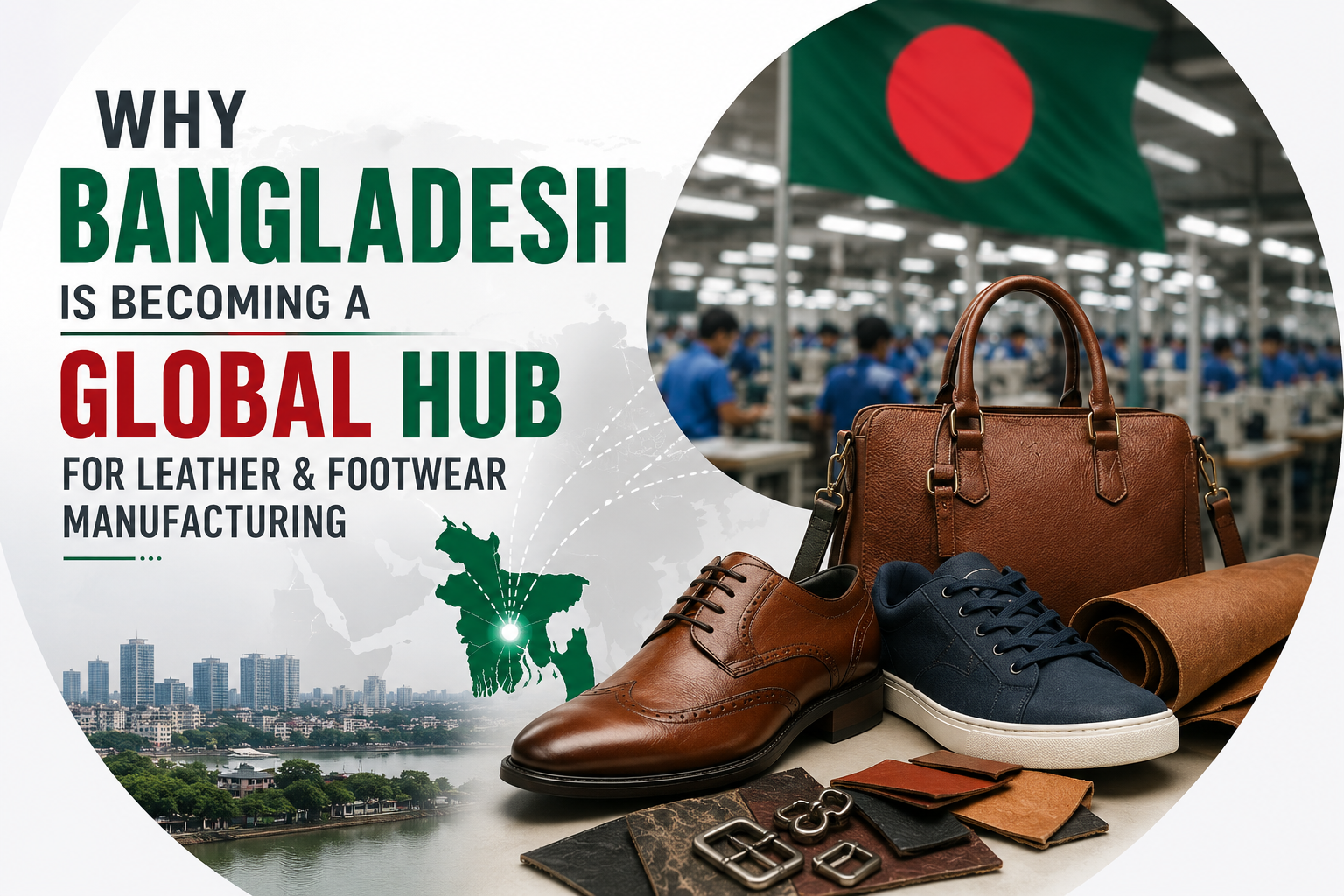 Why Bangladesh is Becoming a Global Hub for Leather & Footwear Manufacturing